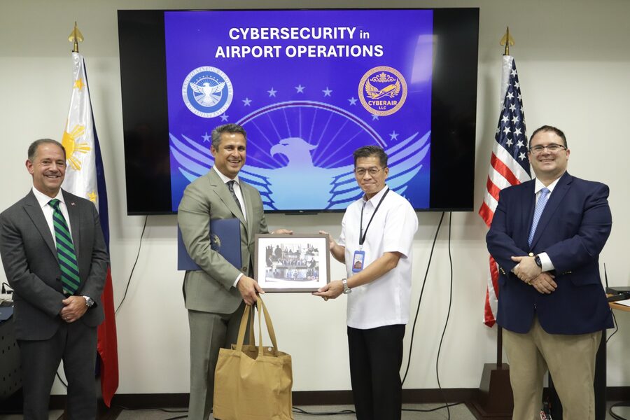 CyberAir LLC and TSA representatives at the Manila Cybersecurity in Airport Operations workshop